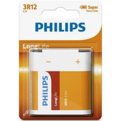 Bateria Philips Long Life 3R12 1/bl. % BPZ