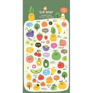 Daily Naklejki ozdobne wypuk�e Owoce