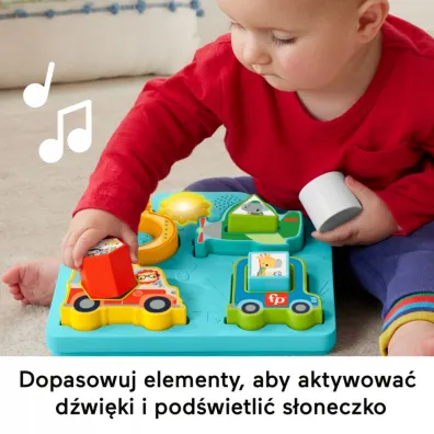 Fisher-Price. Uk�adanka Pojazdy i kszta�ty HRP31 Mattel