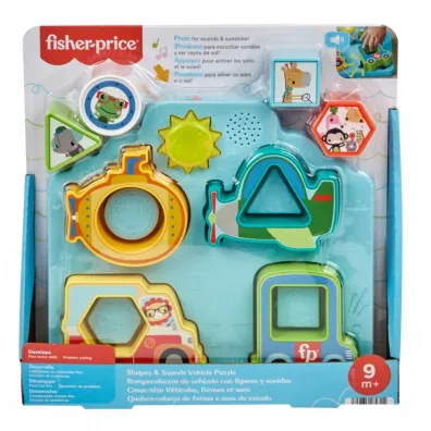 Fisher-Price. Uk�adanka Pojazdy i kszta�ty HRP31 Mattel