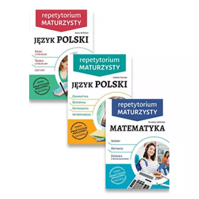 Pakiet Repetytorium Maturzysty: Matematyka, J�zyk polski