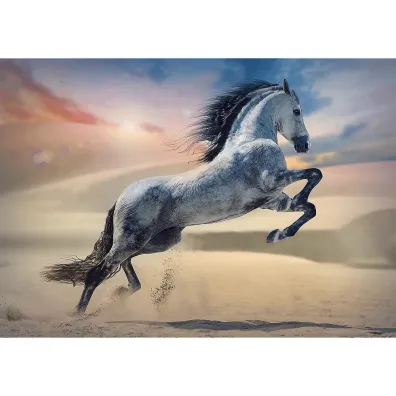 Puzzle 1000 el. Majestatyczny ko� Trefl