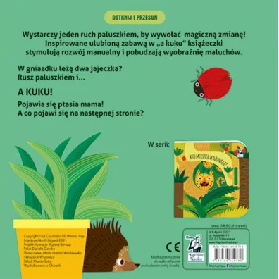 Kto mieszka w ogrodzie? Dotknij i przesu�. Kapitan Nauka