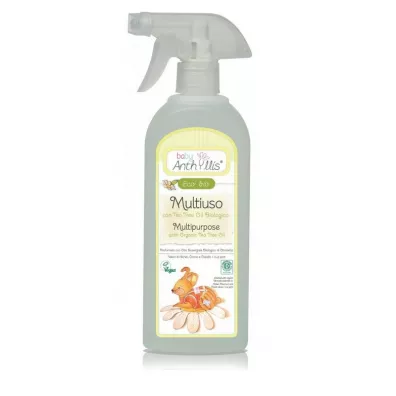 Baby Anthyllis Pyn do czyszczenia powierzchni majcych kontakt z dzieckiem, z olejkiem herbacianym 500 ml