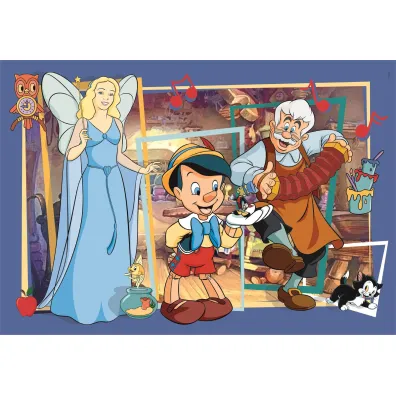 Puzzle 104 el. SuperColor. Pinocchio Clementoni