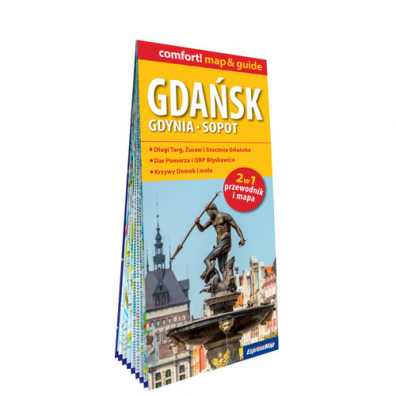 comfort!map&guide Gdask, Gdynia, Sopot 2w1 1:26 000