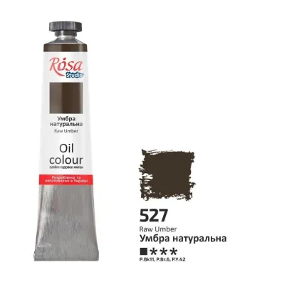Rosa Farba olejna raw umber 527 45ml