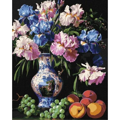 Ideyka Malowanie po numerach - Pi�kno irys�w 40x50cm