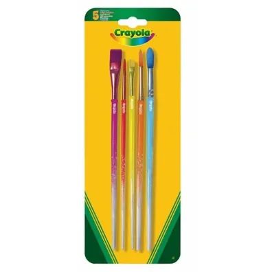 Crayola P�dzelki kolorowe 5 szt.