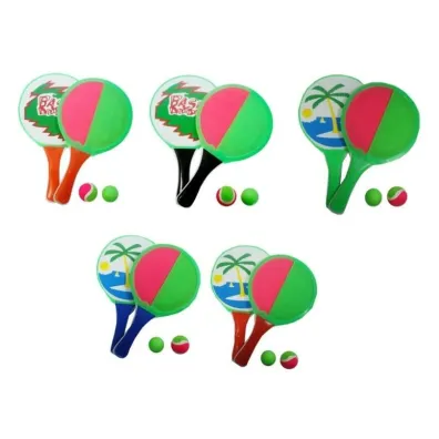 Paletki 2w1 catchball �apacz z pi�kami Swede