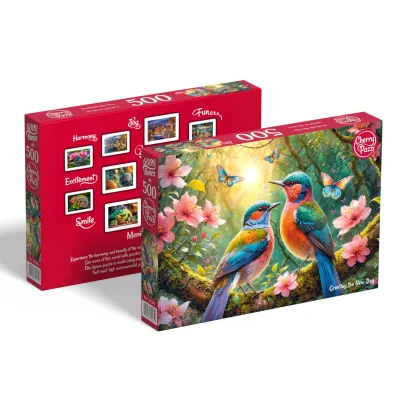 Puzzle 500 el. Greeting the New Day CherryPazzi