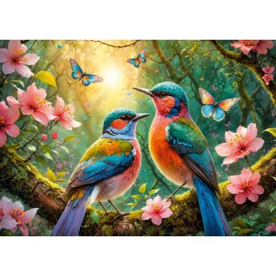 Puzzle 500 el. Greeting the New Day CherryPazzi
