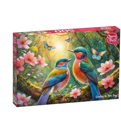 Puzzle 500 el. Greeting the New Day CherryPazzi