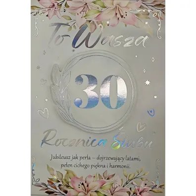 Yeku Karnet 3K Rocznica �lubu
