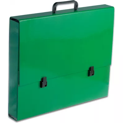Penmate Teczka z r�czk� A3 w�ska zielona 2 cm