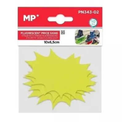 Mp Main Paper Etykiety cenowe fluorescencyjne ��te 100x65mm