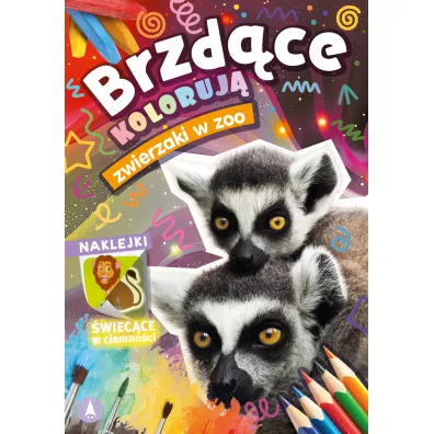 Brzdce koloruj. Zwierzaki w zoo
