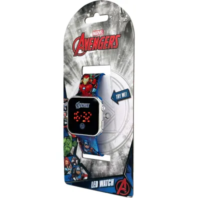 Zegarek LED z kalendarzem Avengers AVG4706