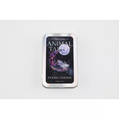 Oriens Animal Tarot, karty w metalowym pudeku