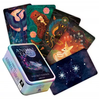 Oriens Animal Tarot, karty w metalowym pudeku