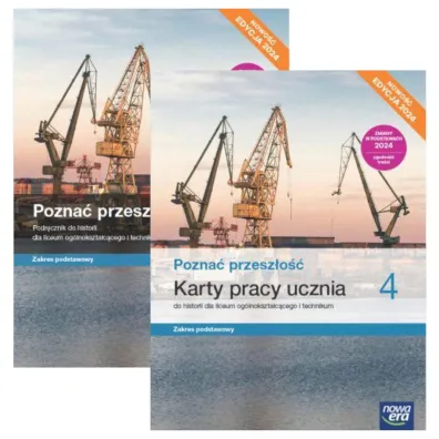 Pakiet Pozna� Przesz�o�� 4. Podr�cznik i Karty pracy ucznia. Liceum i technikum. Zakres podstawowy 2024