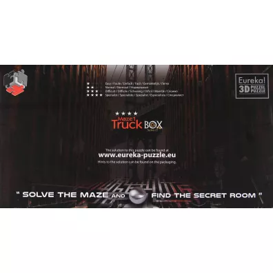 �amig��wka Escape Box Maze1 Truck Secret poziom 4/4 Eureka 3D