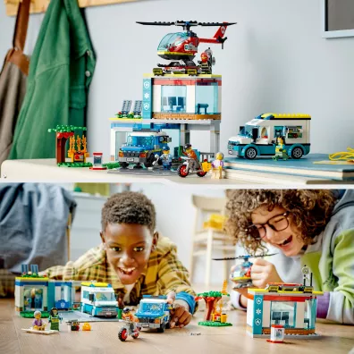 LEGO City Parking dla pojazd�w uprzywilejowanych 60371