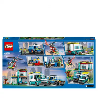 LEGO City Parking dla pojazd�w uprzywilejowanych 60371