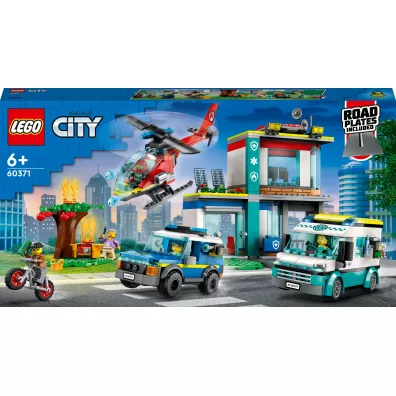 LEGO City Parking dla pojazd�w uprzywilejowanych 60371