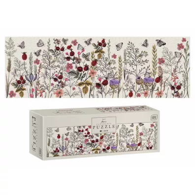 Puzzle panorama 1000 el. Flowers 1 Interdruk