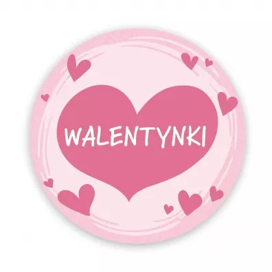 LearnHow Naklejki okoliczno�ciowe - Walentynki Serca 24 szt.