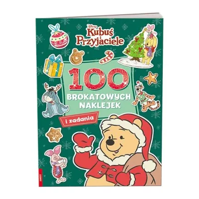 Kubu� i przyjaciele 100 brokatowych naklejek NB-9111