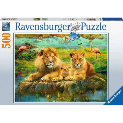 Puzzle 500 el. Dzika przyroda Ravensburger