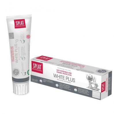 Splat Professional White Plus Toothpaste delikatnie wybielająca i chroniąca szkliwo pasta do zębów 100 ml