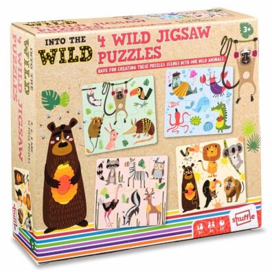 Wild Jigsaw Puzzles 4w1. Into the Wild Cartamundi