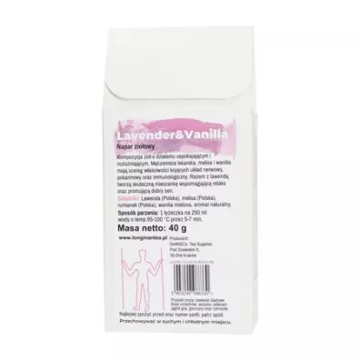 Sleep Well: Lavender & Vanilla Herbata sypana 40g