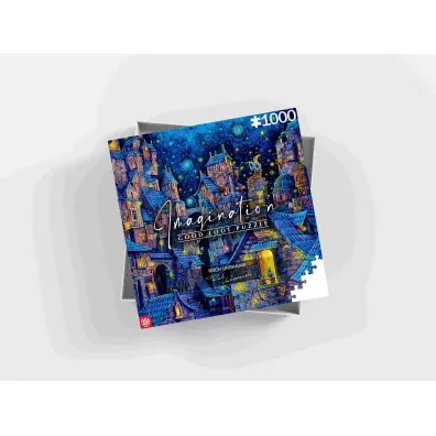Puzzle 1000 el. Imagination: Roch Urbaniak Concert on the Chimney/Koncert na kominie Good Loot