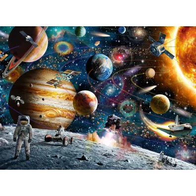 Puzzle XXL 150 el. Przestrze� kosmiczna Ravensburger