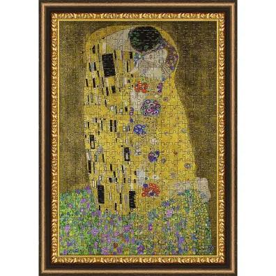 Puzzle Puzzlorama 500 el. Poca�unek, Gustav Klimt Trefl