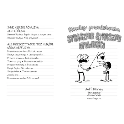 Rowley przedstawia. Strasznie straszne opowie�ci
