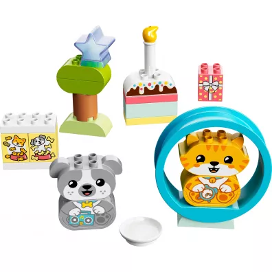 LEGO DUPLO Mj pierwszy szczeniak i kotek z odgosami 10977
