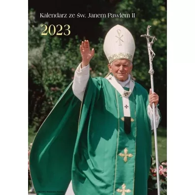 Kal. 2023 maryjny zeszytowy do zawieszenia - Grzegorz Ga��zka, Robert Szubierajski