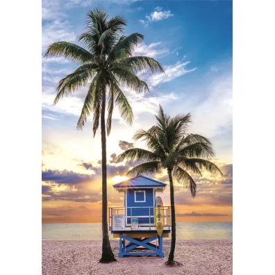 Puzzle 500 el. Miami Beach, Florida Clementoni