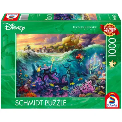 Puzzle PQ 1000 el. Ma�a Syrenka i Urszula Schmidt