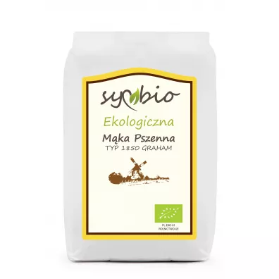 Symbio M�ka pszenna graham typ 1850 1 kg Bio