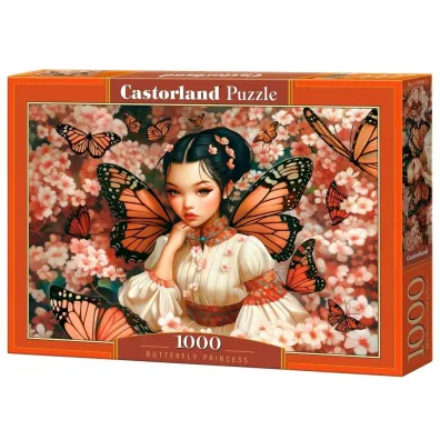 Puzzle 1000 el. Butterfly Princess CASTORLAND C-105441