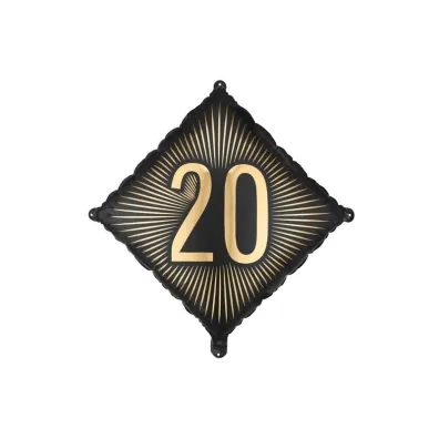 PartyDeco Balon foliowy 20 46x46cm