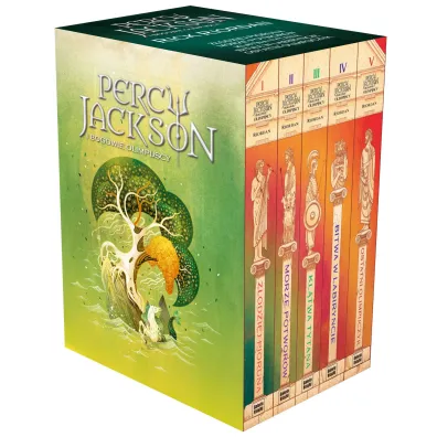 Pakiet Percy Jackson i bogowie olimpijscy - Rick Riordan
