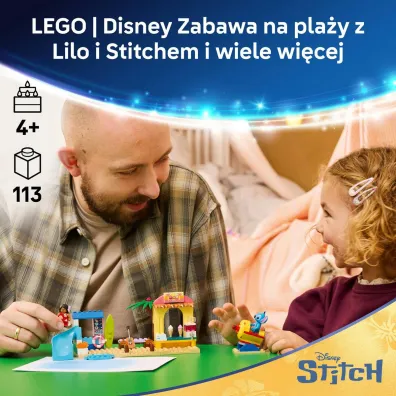 LEGO Disney Classic Zabawa na pla�y z Lilo i Stitchem 43280