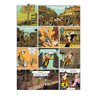 Lucky Luke. Lucky Luke na siode�ku